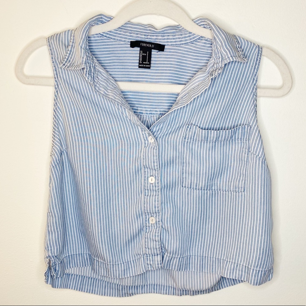Forever 21 Cropped Blouse